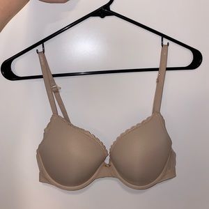 Nude Aerie Push Up Bra